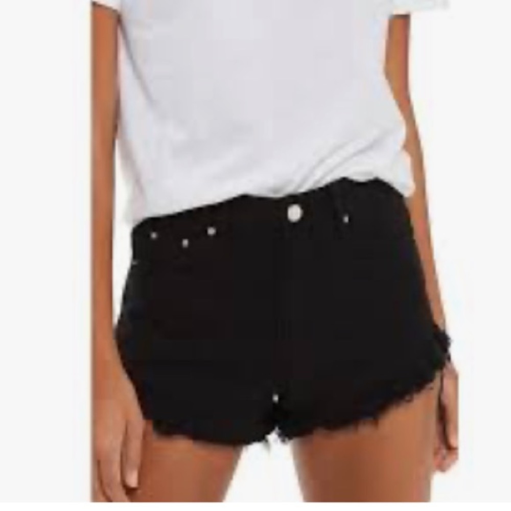Top shop kiri black shorts